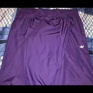 adidas Originals Purple Track Pants XL Vintage